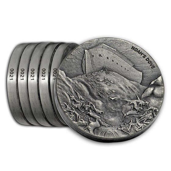 2018 6-Coin Silver Set - Biblical Series (Matching Serial #'s) 2018 6-Coin Silver Set - Biblical Series (Matching Serial #'s)